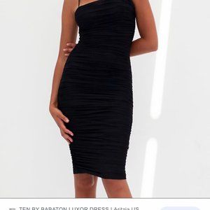 ARITIZIA BABATON BLACK TIGHT DRESS